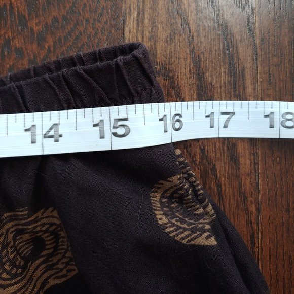 Derek Heart | Flouncy Full Bohemian Printed Short Skirt | L - Picture 8 of 10